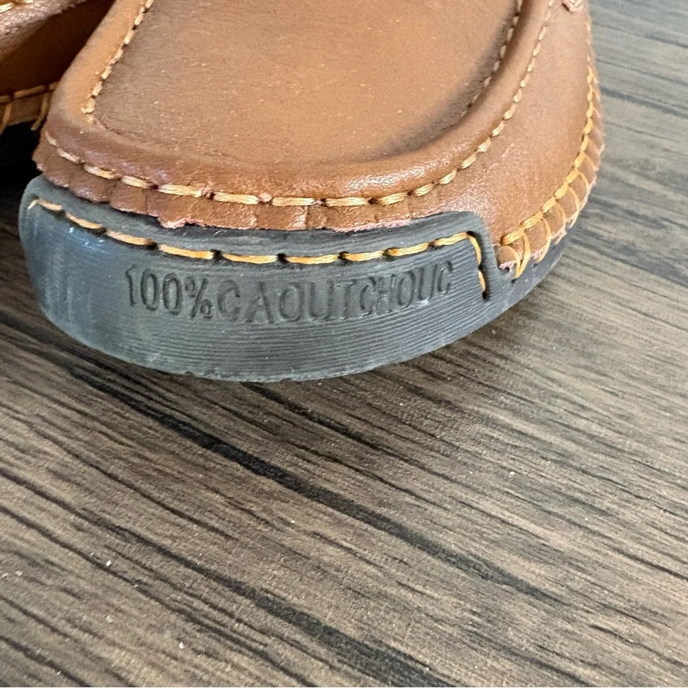 Mens Driving‎ Shoes Loafers Moccasins  Comfortable Casual Tan Sz 10